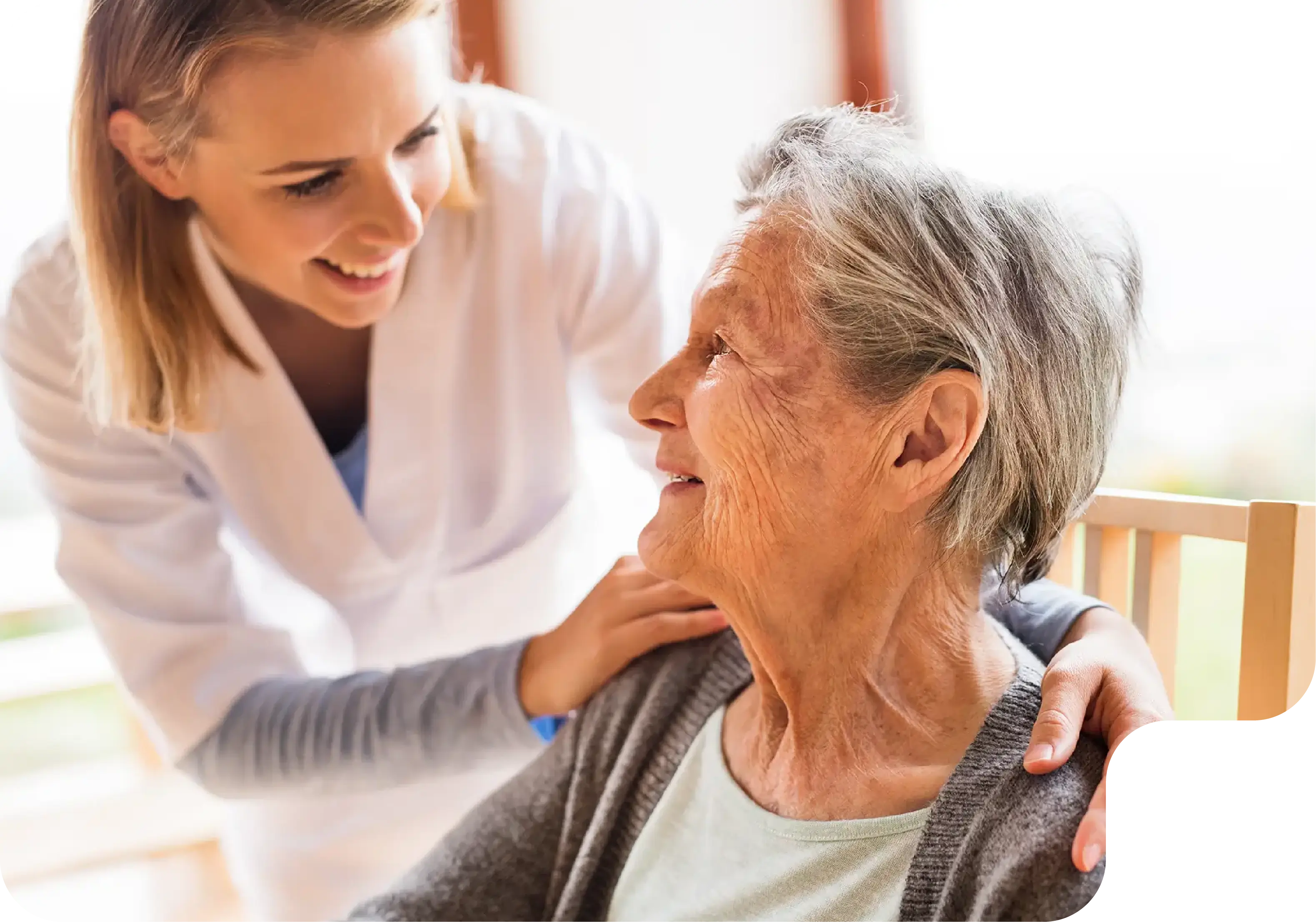 Individuelle 1-zu-1 Betreuung in der häuslichen Pflege – persönliche Unterstützung durch AL Münsterland Care.